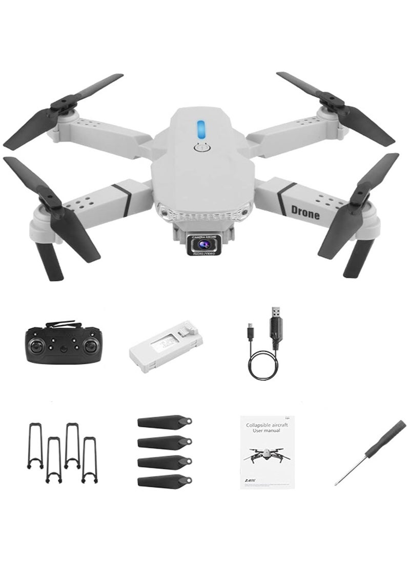 DubaiGallery Foldable Motor Drone with 2 Cameras 40KM/h MAX Wind Resistant 4 Level 5GHz WIFI FPV Drones with HD Camera RC Quadcopter Drone for Children Adults  - Image 1