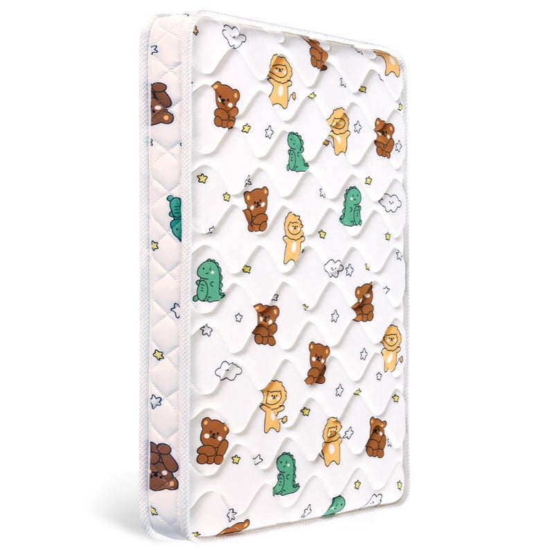 Lillibearas Premium Foam Mini Crib Mattress 38 x 24 x 4 Dual Sided with Soft Breathable Fabric Noiseless and Odorless Comfortable and Firm Fits Most Mini Cribs Does Not Fit Playard or Standard Crib 