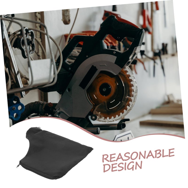 Zippered Belt Sander Dust Collection Bag Durable Saw Dust Pouch With Sewn Bottom - Image 5