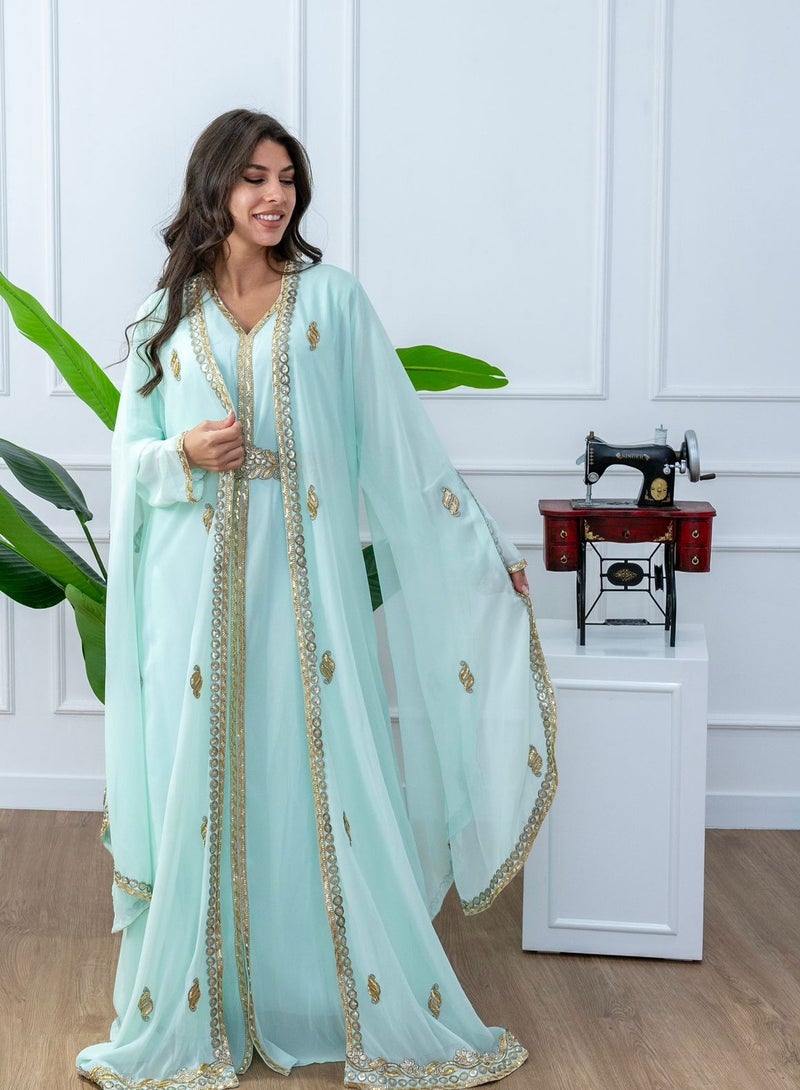 AL BENT AL SHARQIEH kaftan , arabian dress - Image 4