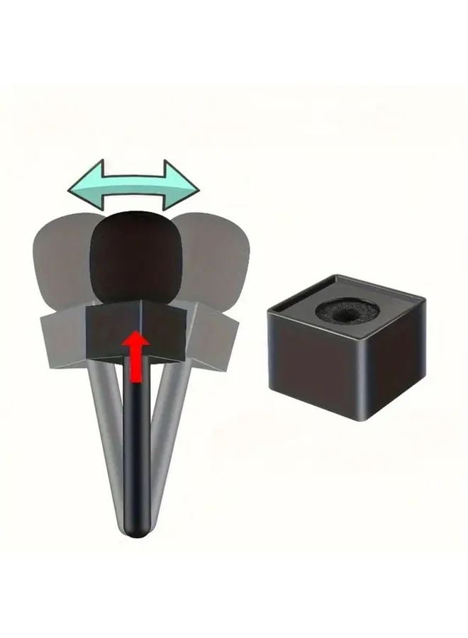 Rode Dji Wireless Microphone Adapter Set With Hand Stick Sponge Cover And Microphone Flag - Image 4