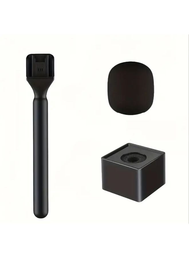 Rode Dji Wireless Microphone Adapter Set With Hand Stick Sponge Cover And Microphone Flag - Image 1