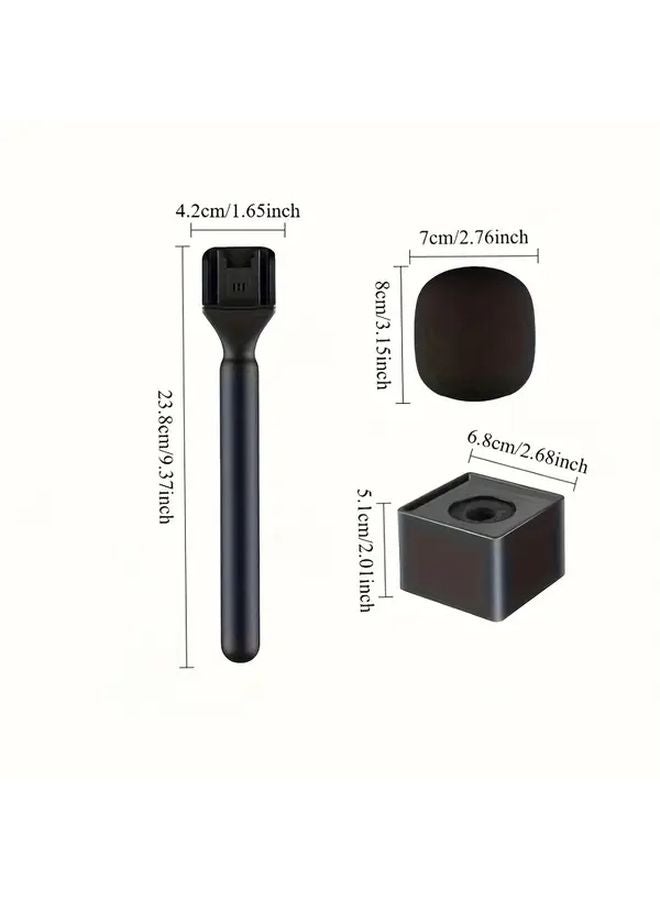 Rode Dji Wireless Microphone Adapter Set With Hand Stick Sponge Cover And Microphone Flag - Image 3