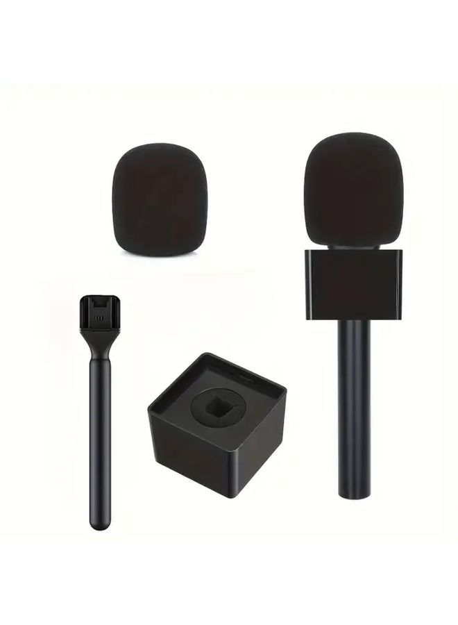Rode Dji Wireless Microphone Adapter Set With Hand Stick Sponge Cover And Microphone Flag - Image 2