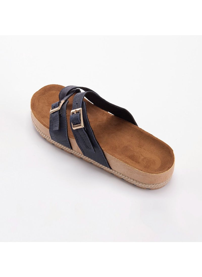 Zahwa - Slipper 2 Buckle Design - Image 1