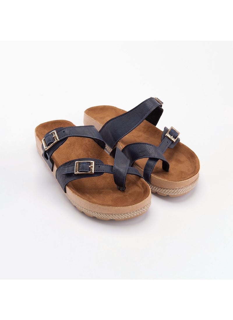 Zahwa - Slipper 2 Buckle Design - Image 1