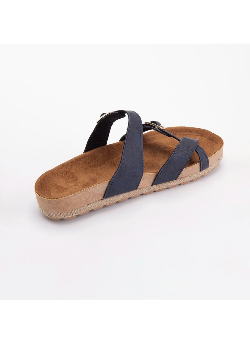 Zahwa - Slipper 2 Buckle Design - Image 1