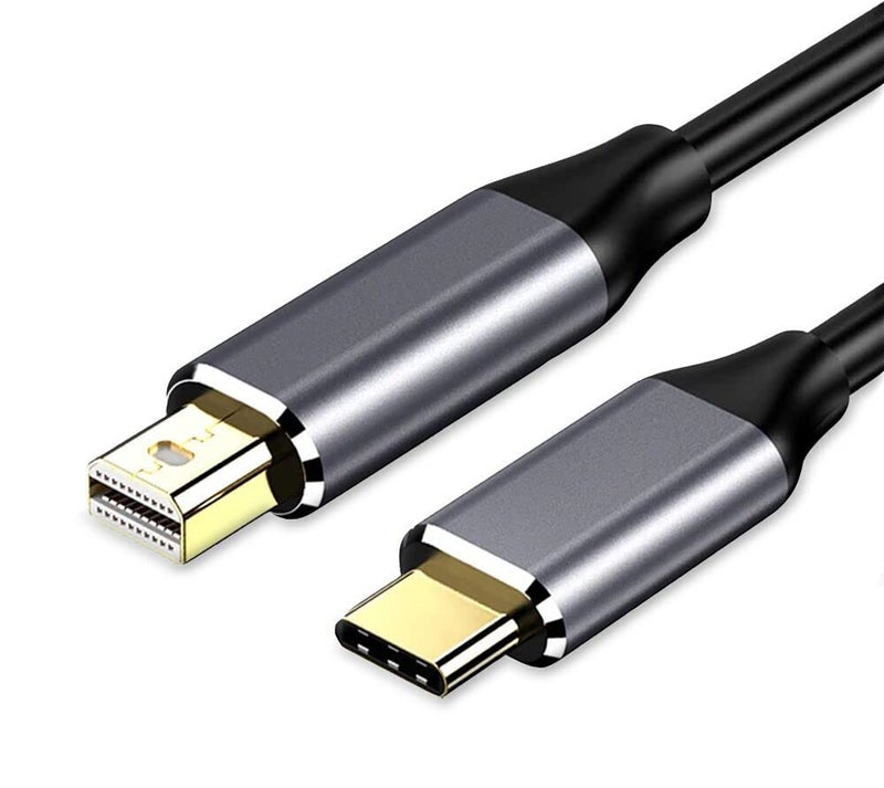 vienon 6FT USB C to Mini DisplayPort Cable, 4K@60Hz Type C to Mini-DisplayPort Cable Compatible with iPhone 15,MacBook Pro/Air/iMac/Surface etc (No Bi-Directional, Not for Thunderbolt 2) - Image 1