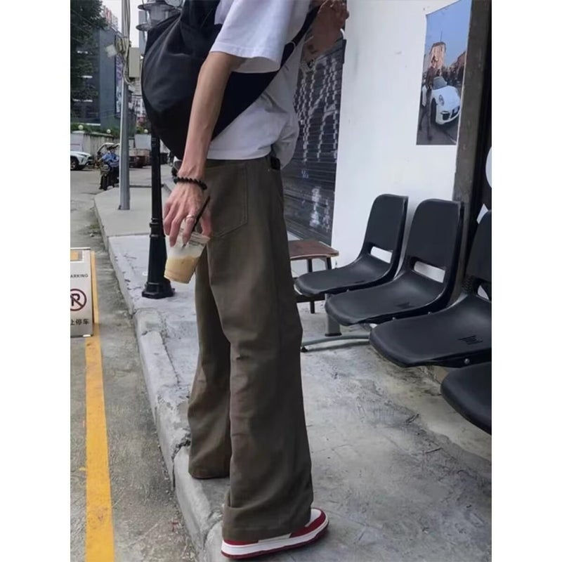Unisex Classic Denim Jeans Loose Fit Daily Outdoor Wear - Image 2