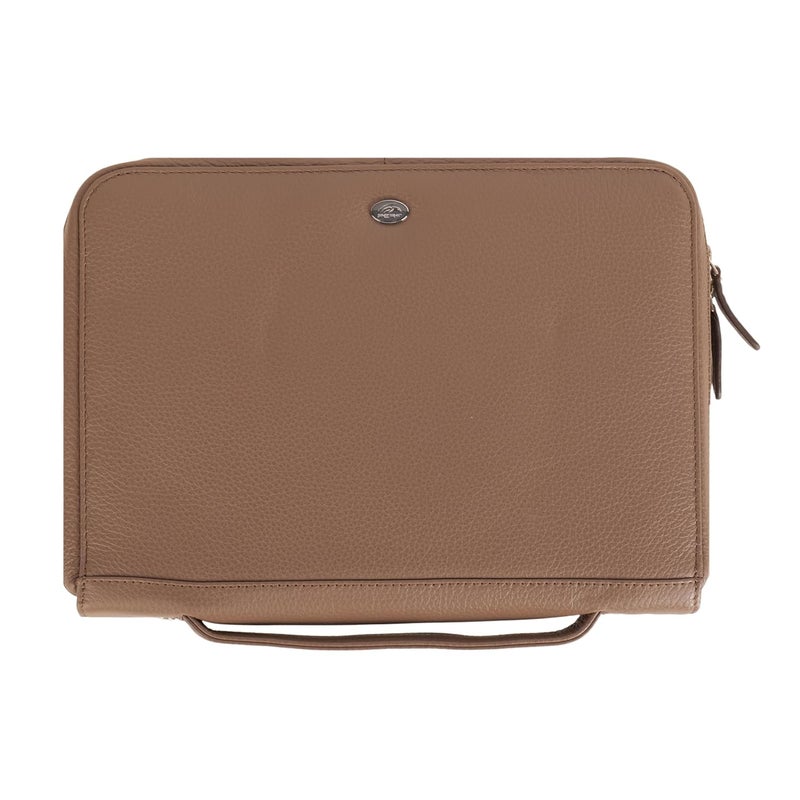 Perf Genuine Leather Portfolio Case | Multipurpose Document Holder, Certificate Folder, iPad & Stationery Organizer | Premium Finish for Office & Travel - Image 1