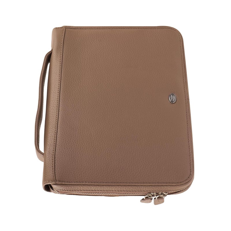 Perf Genuine Leather Portfolio Case | Multipurpose Document Holder, Certificate Folder, iPad & Stationery Organizer | Premium Finish for Office & Travel - Image 2