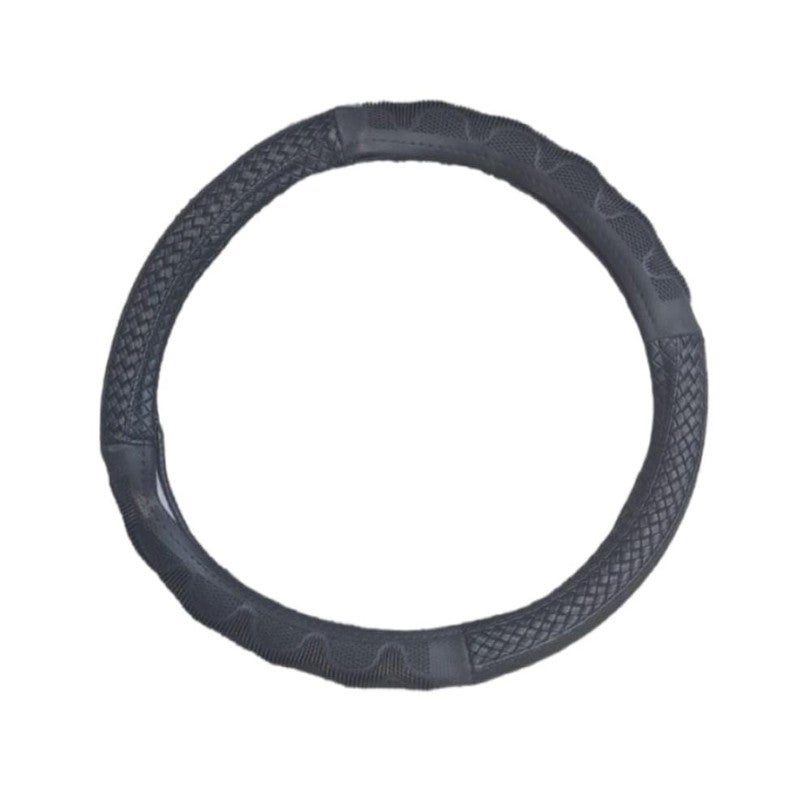 غطاء عجلة قيادة السيارة -اسود