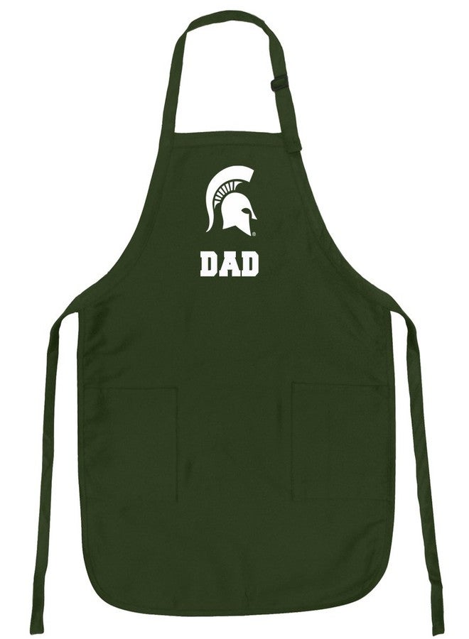 Broad Bay Deluxe Michigan State Dad Apron For Barbecue Grilling or Kitchen - Stain Release Fabric - Image 2