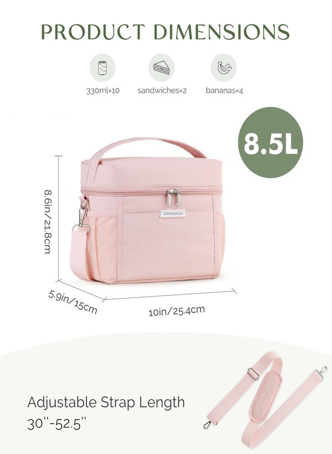 HOMESPON Lunch Bag for Women Adult Work Ladies Men Cool Bag Lunch Box Container Tote Bags for School Picnic or Travel - Image 4