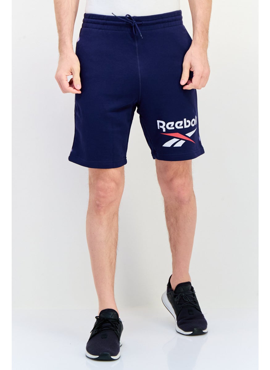 Reebok Men Sportswear Fit Running Shorts, Navy  - Image 1
