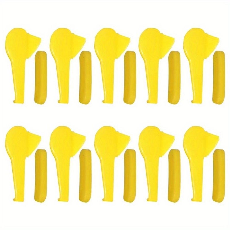 Yellow Universal Tire Changer Bead Breaker Tool Kit Easy Installation - Image 1