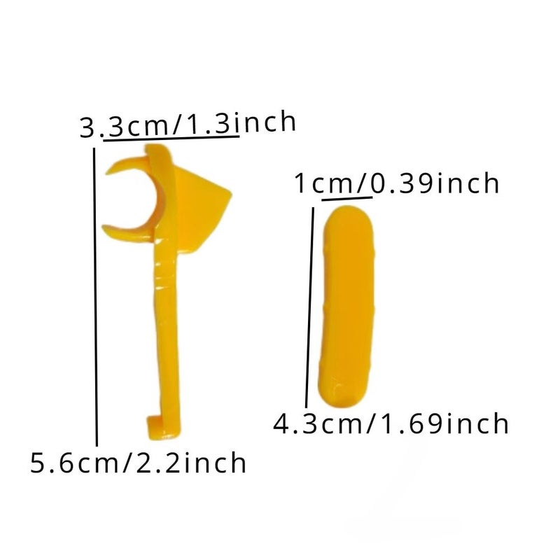 Yellow Universal Tire Changer Bead Breaker Tool Kit Easy Installation - Image 4