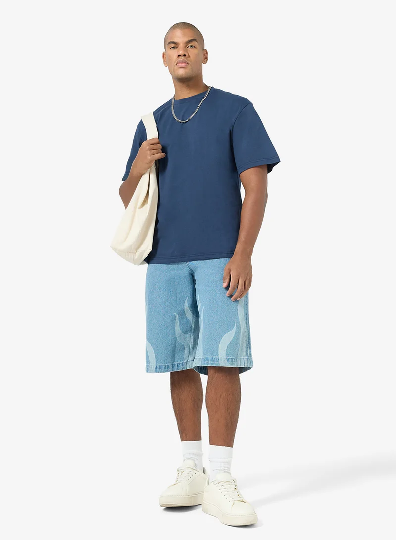 Seventy Five Basics Oversized Drop Shoulder T-Shirt