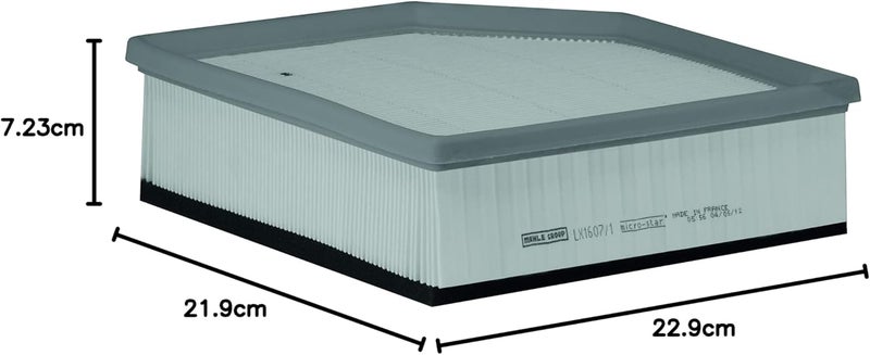 MAHLE Original LX 1607/1 Air Filter for Volvo - Image 2