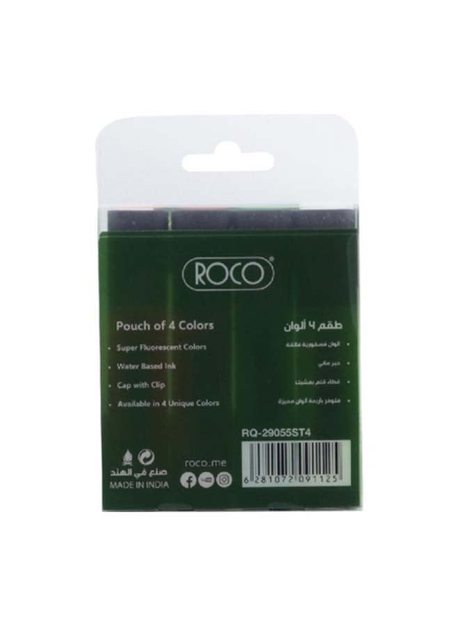 Roco Highlighter pack of 4 Assorted - Image 3