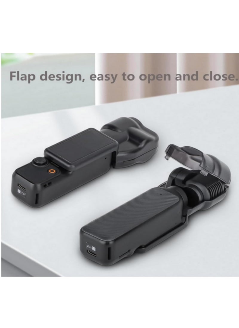 Black Plastic Protective Case for DJI Osmo Pocket 3 Durable Handheld Gimbal Camera Cover Essential for DJI Osmo Pocket 3 Accessories