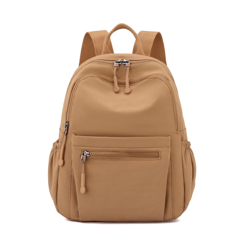 Tanweibago Mini Nylon Women Backpacks11L Small Ladies backpacks Casual Lightweight Women Shopping Travel Daypack Z1camel - Image 2
