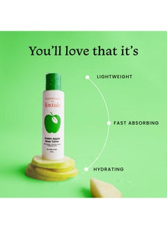 foxtale Essentials Daily Green Apple Glow Toner With Niacinamide Fruit Aha Extract And Hyaluronic Acid Clinically Proven Brightening Ingredients All Skin Types Men & Women 100Ml  - Image 3