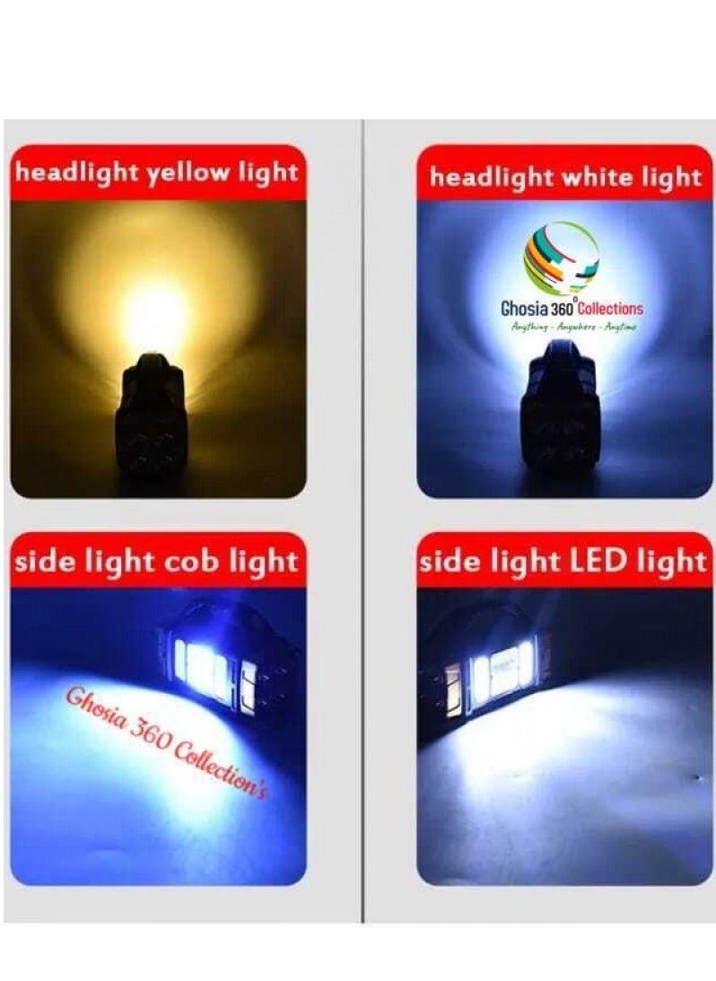 ELTRAZONE - 5 in 1 Hurry Bolt Multifunction 38W Solar Lamp Flashlight Waterproof 4 Modes Searchlight KN-478 - Image 1