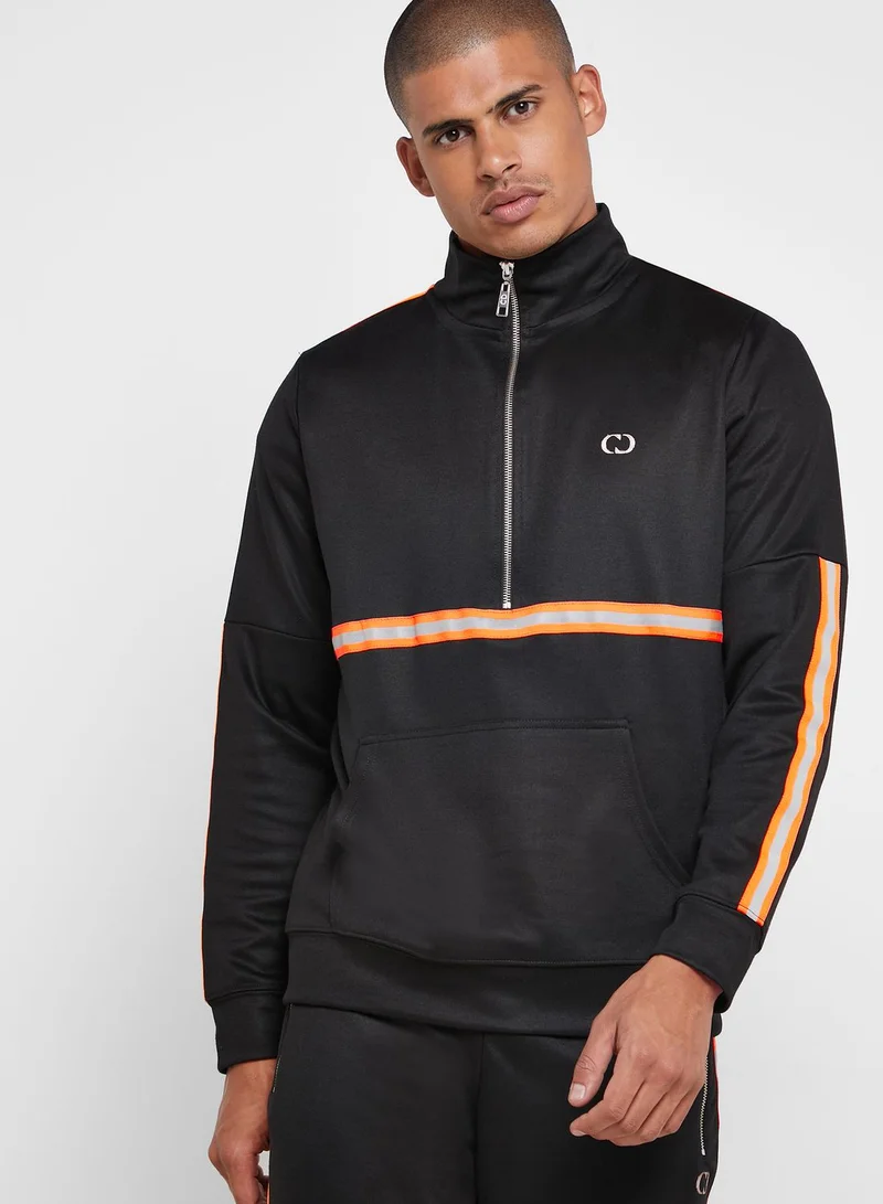 CRIMINAL DAMAGE Wise Pullover Track Top