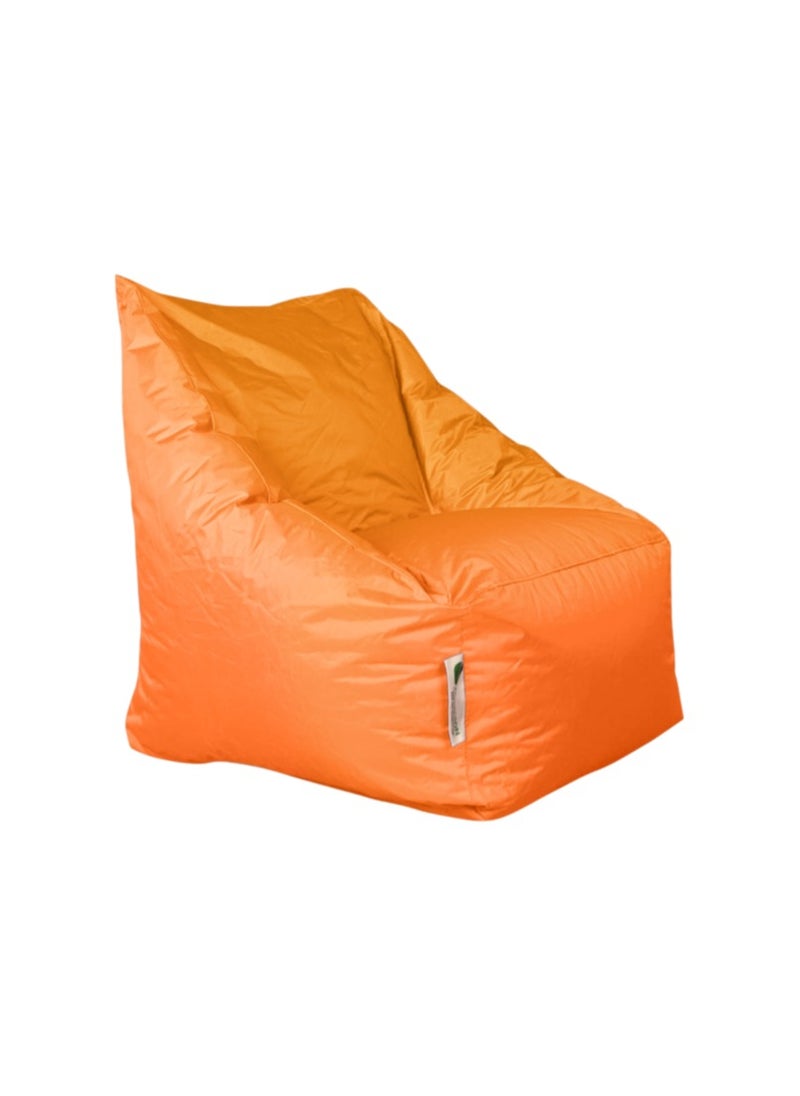 ANDERSON Grand Waterproof Bean Bag – Comfort and Style that Lasts - Orange - 85x85x80 cm  - Image 1