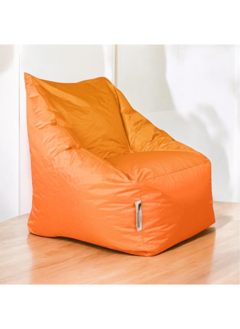 ANDERSON Grand Waterproof Bean Bag – Comfort and Style that Lasts - Orange - 85x85x80 cm  - Image 2