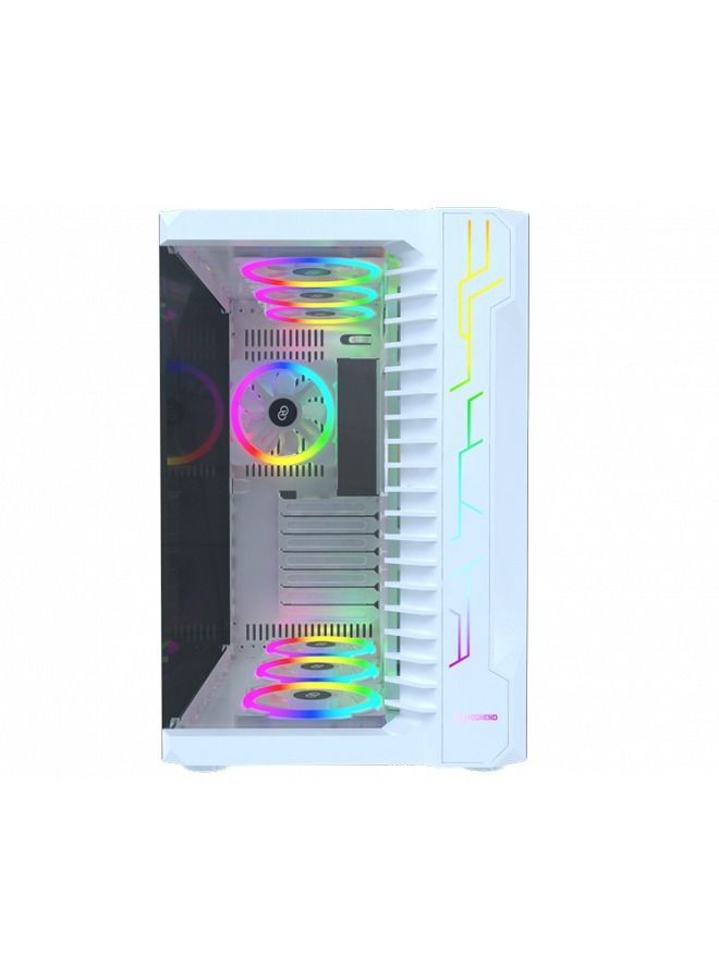 HIGHEND COVID 55 PLUS RGB  Gaming Case  supports ATX and M-ATX boards with a metal thickness of 0.8 mm - Image 3