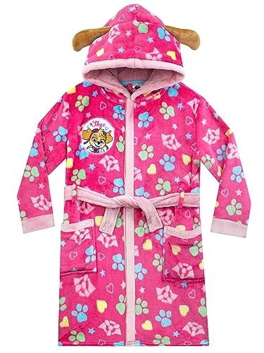 Paw Patrol Bath Robe | Skye Girls Bathrobe | Girls Robes | Size 5 Pink - Image 1