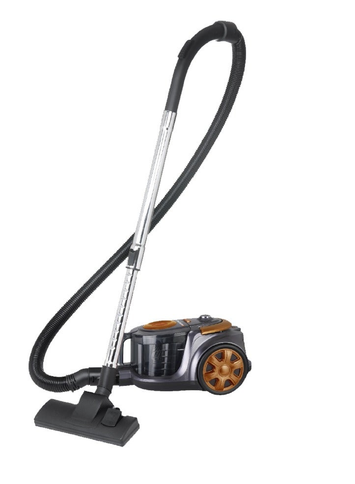 REBUNE Bagless Vacuum Cleaner, Powerful Suction, 3 L 2000 W RE-9-031 Gold - Image 2