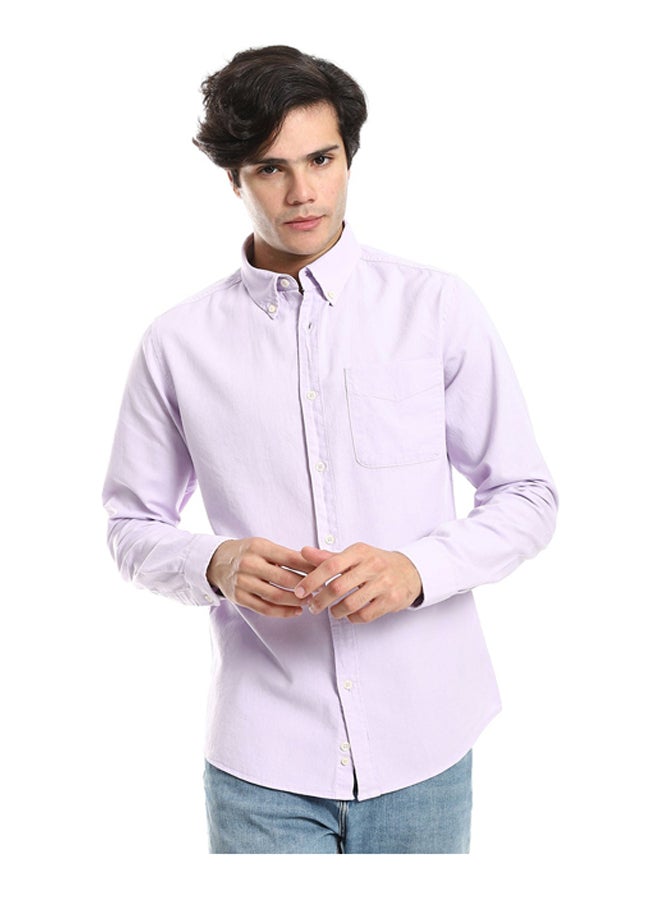 Andora Button Down Collar Long Sleeves Shirt  - Image 1