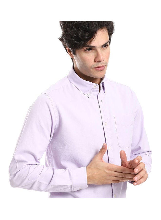 Andora Button Down Collar Long Sleeves Shirt  - Image 2