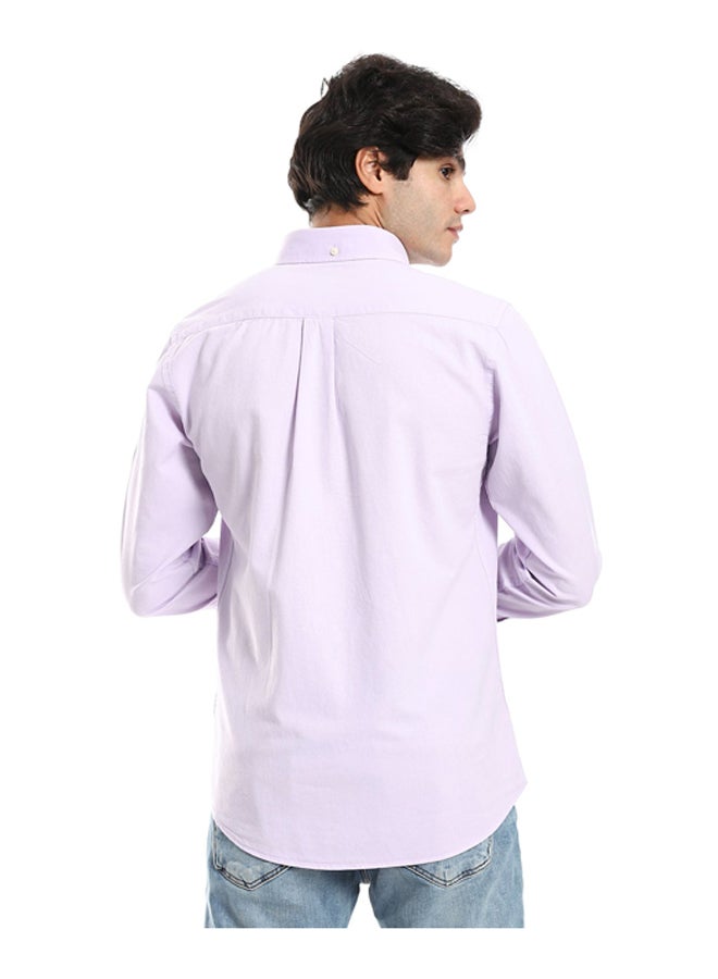 Andora Button Down Collar Long Sleeves Shirt  - Image 3