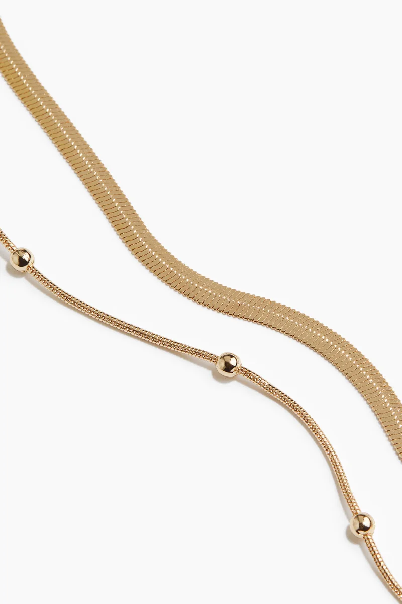 H&M  Two-strand necklace for Women | Best Price UAE