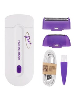 finishing touch Rechargeable Finishing Touch All Body Facial Hair Remover White  - Image 1