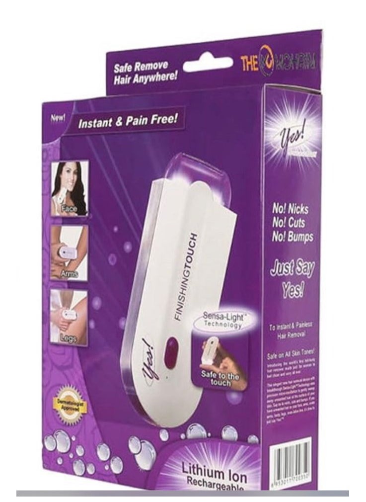 finishing touch Rechargeable Finishing Touch All Body Facial Hair Remover White  - Image 3