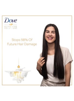 Dove Dove Conditioner  Nourishing Oil Care Nourishment For Dry Frizzy Hair 350Ml  - Image 3