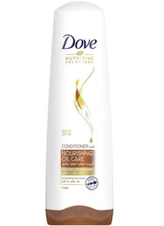 Dove Dove Conditioner  Nourishing Oil Care Nourishment For Dry Frizzy Hair 350Ml  - Image 2