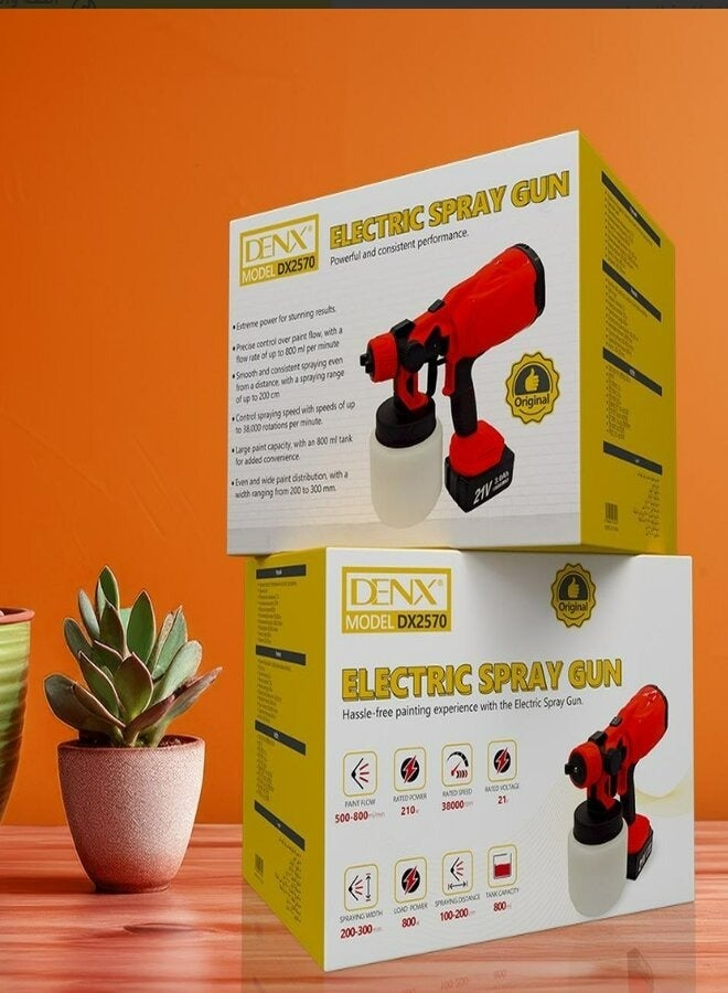Denx 800W Rechargeable Electronic sprayer DX2570 - Image 1