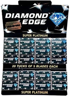 Supermax Super-Max Diamond Edge Double Edge Razor Blades, 100 blades  - Image 2