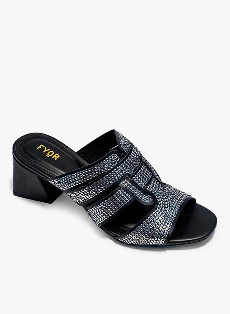 فايور Sequins Mule Sandal BVL 023