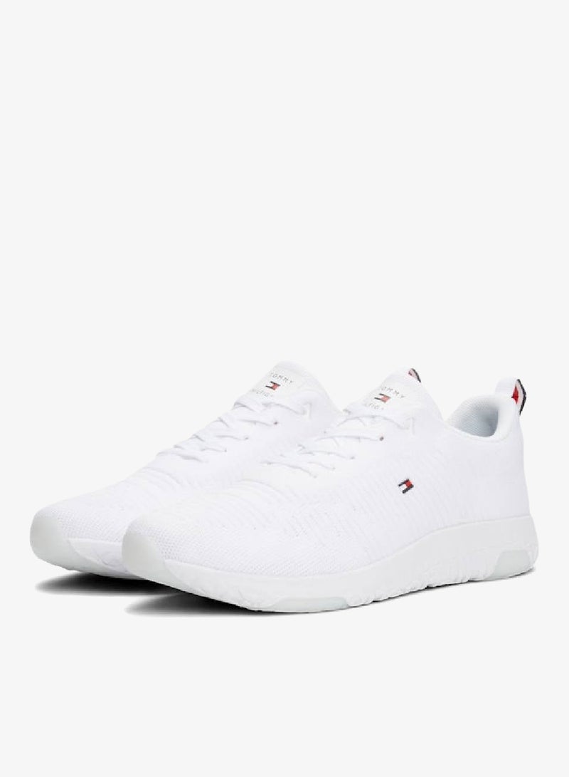 TOMMY HILFIGER Signature Knitted Sneakers - Image 2