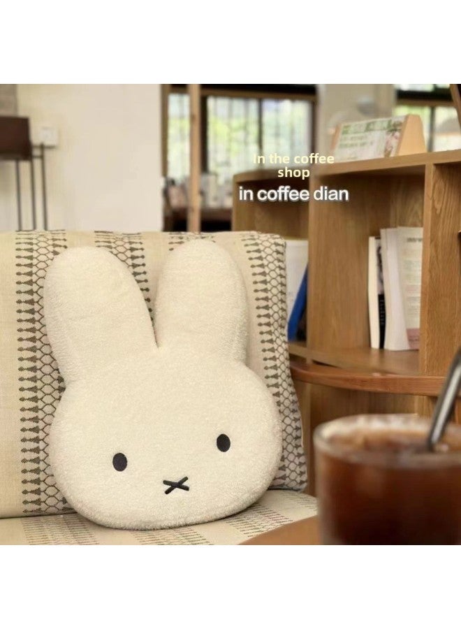 Cute Miffy Miffy Rabbit Doll Bedroom Cushion Birthday Gift Bed Cushion Sofa Plush Toy-Specifications:Miffy Rabbit Pillow-Color:40cm - Image 5
