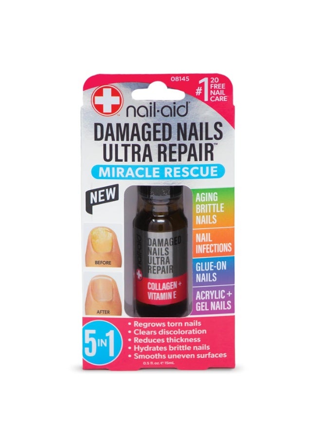 Nail-Aid - 5-in-1 Damaged Nails Multi-Repair for Fingernails or Toenails - Image 4