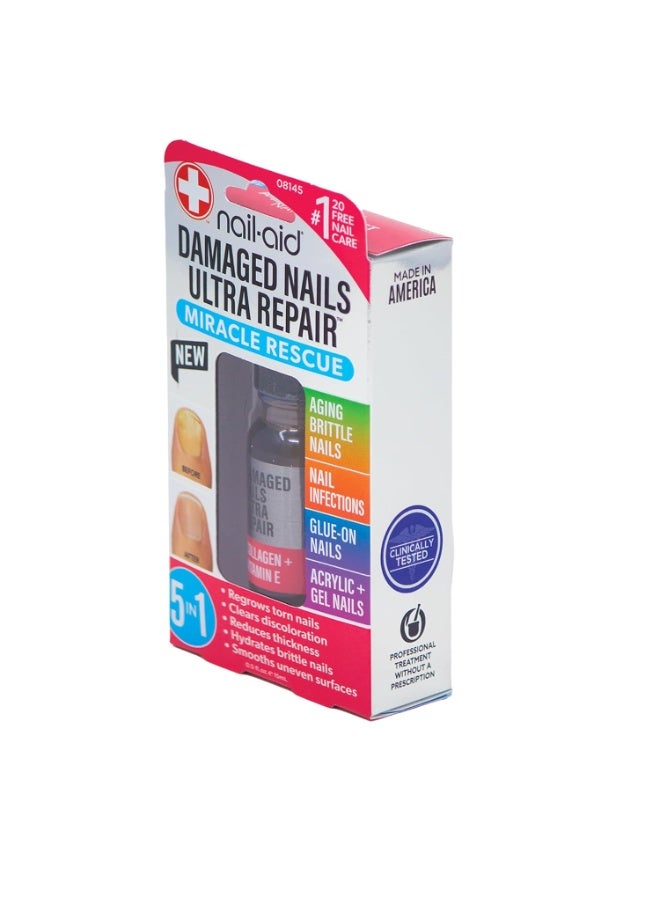 Nail-Aid - 5-in-1 Damaged Nails Multi-Repair for Fingernails or Toenails - Image 3