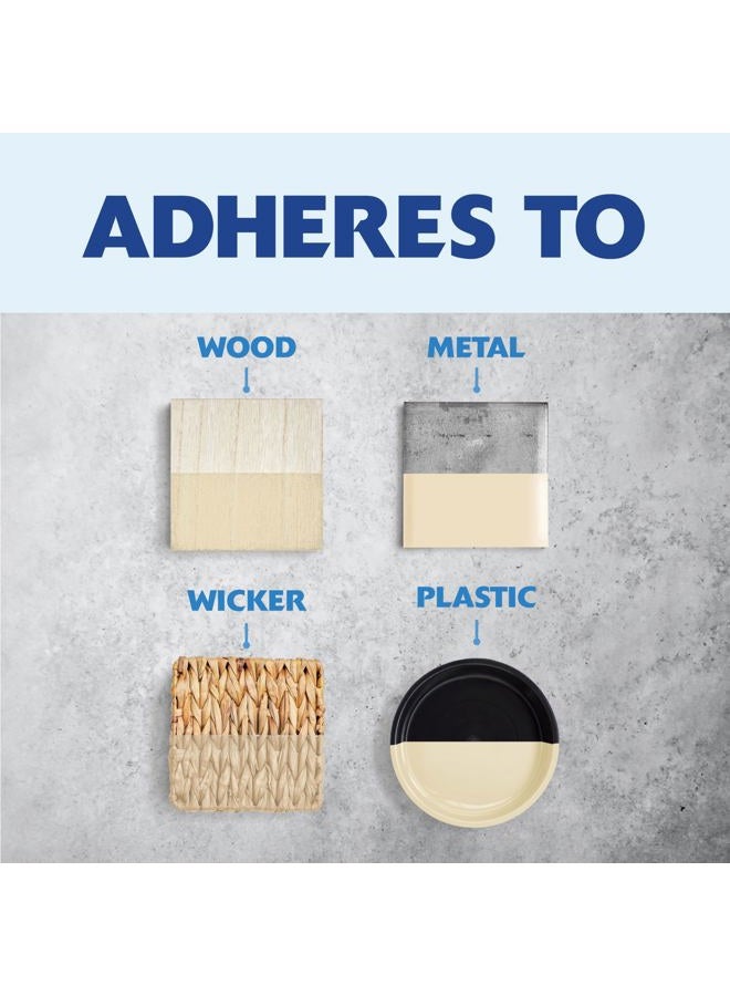 RUST-OLEUM 334040 Painter's Touch 2X Ultra Cover Spray Paint, 12 oz, Gloss Cottage White - Image 5